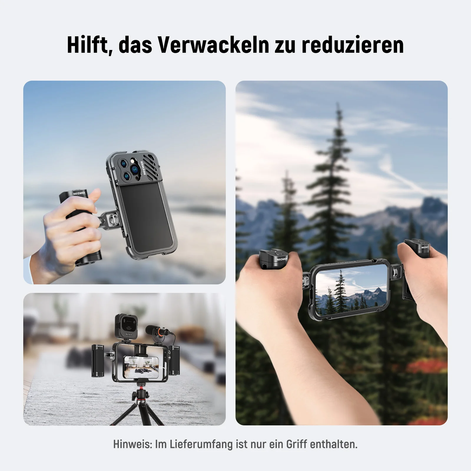 NEEWER PA005E Seitengriff mit Funk-Fernbedienung - Image 9