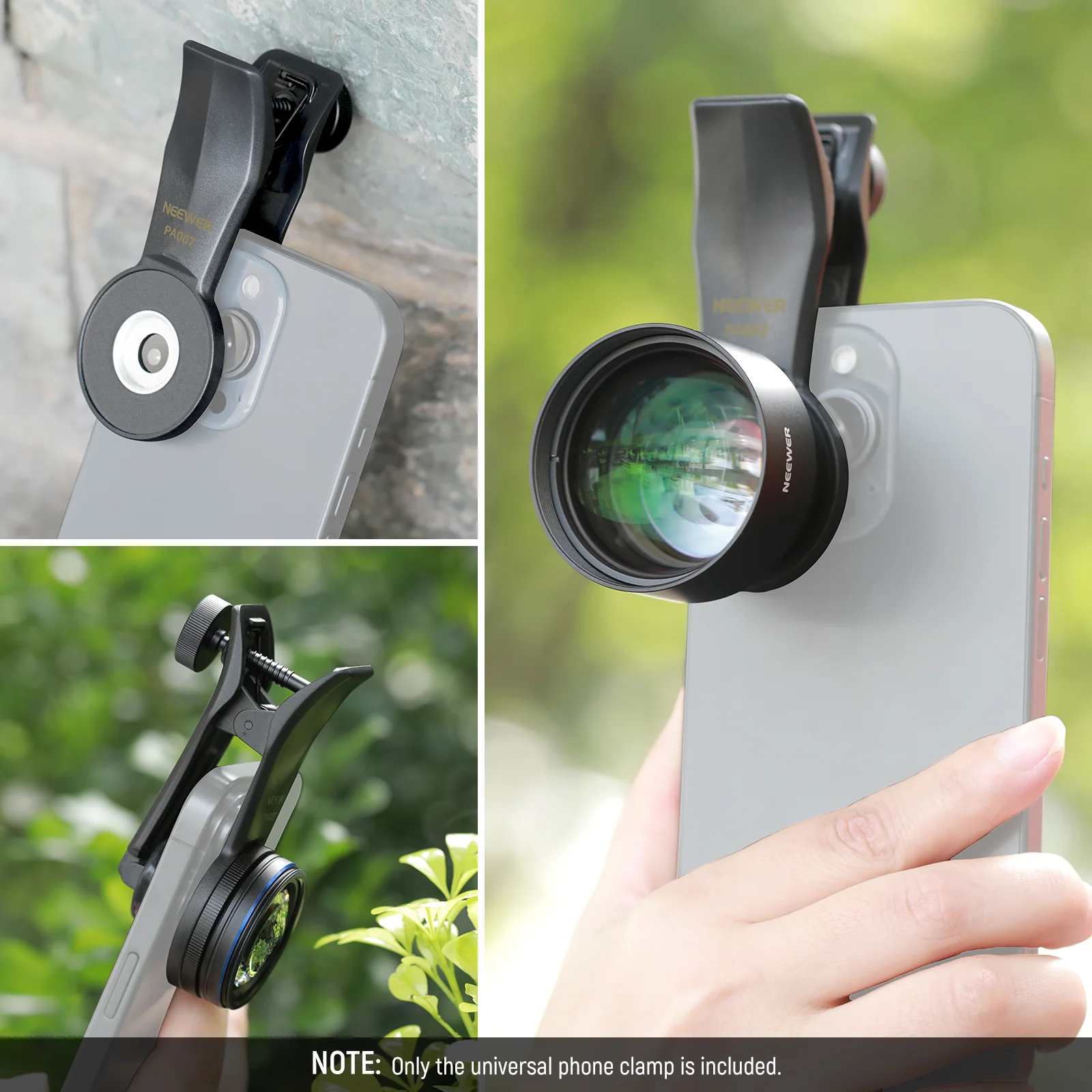 NEEWER PA007 Universal Handyobjektivclip für 17mm Gewindeobjektiv - Image 7