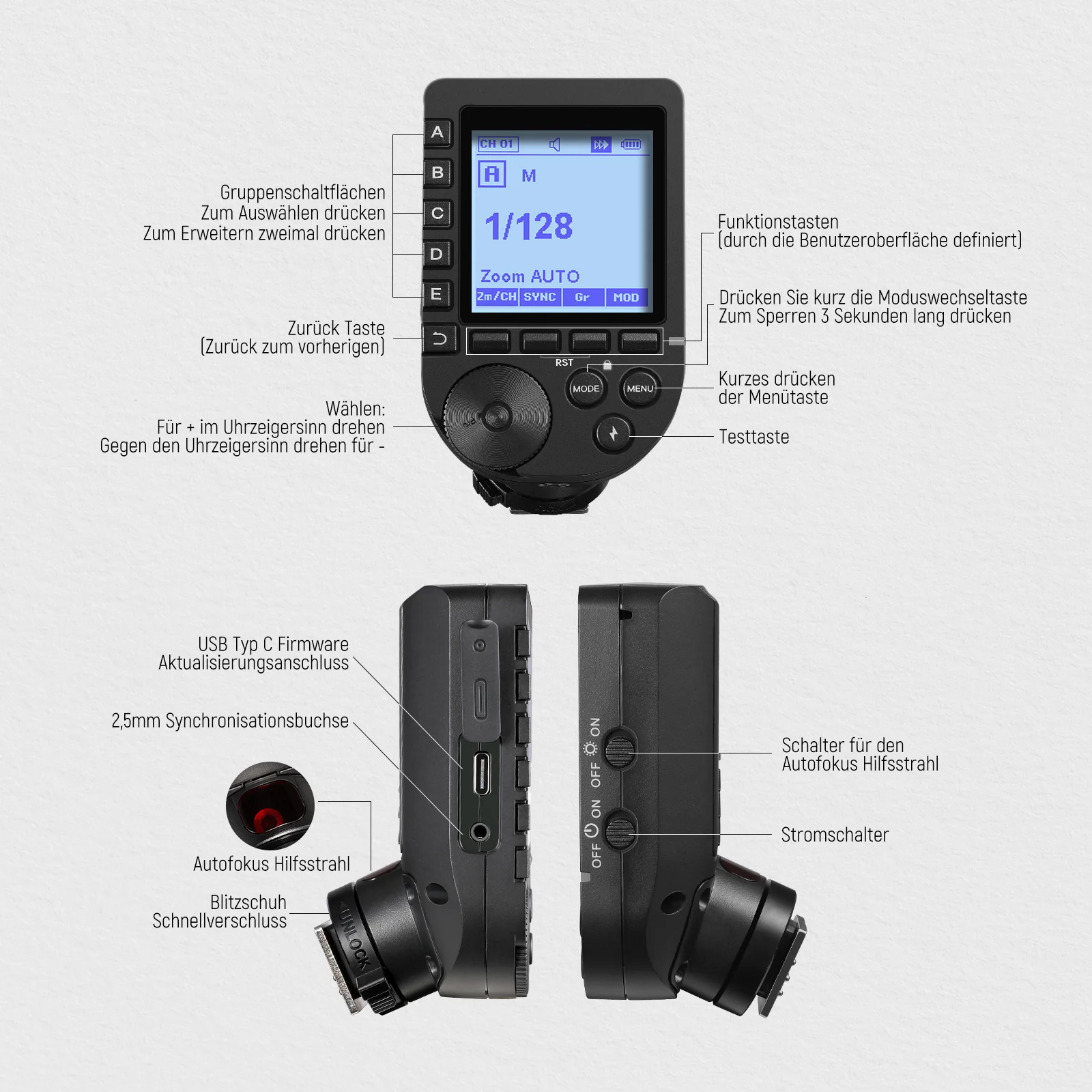 NEEWER QPRO TTL Funk Blitzauslöser - Image 9