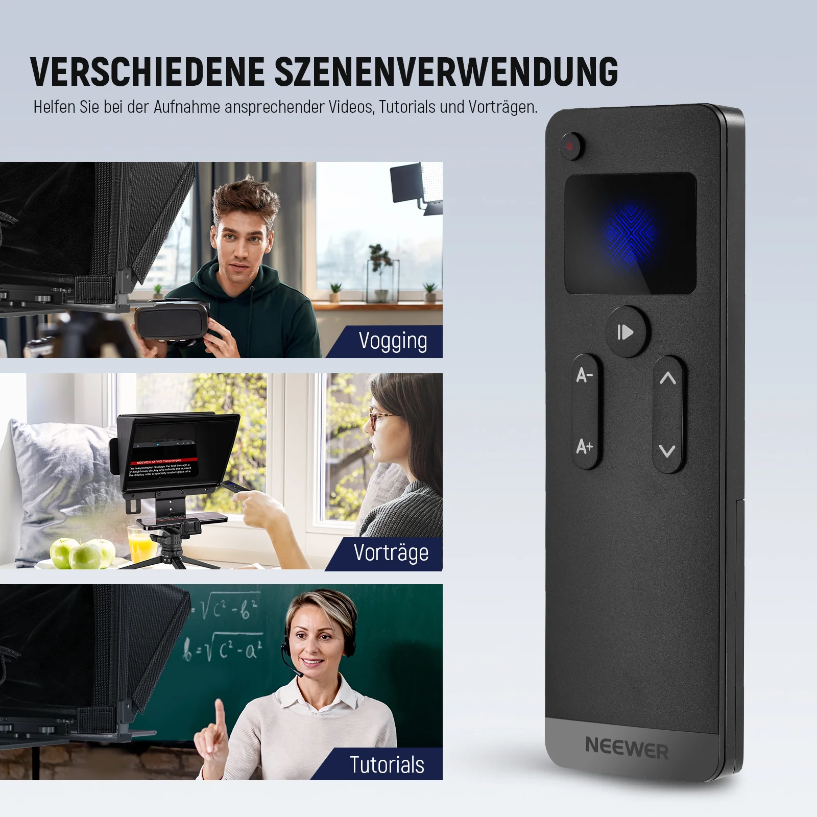 NEEWER RT113 Fernbedienung für NEEWER Teleprompter App - Image 6