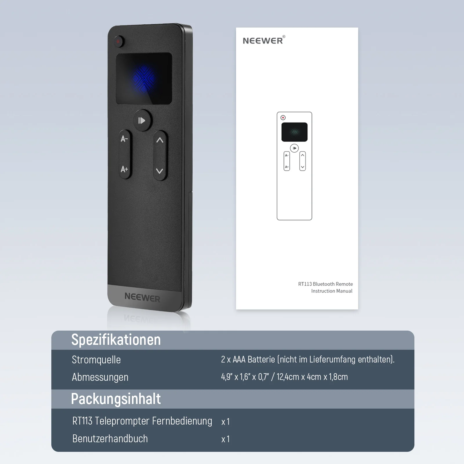 NEEWER RT113 Fernbedienung für NEEWER Teleprompter App - Image 9