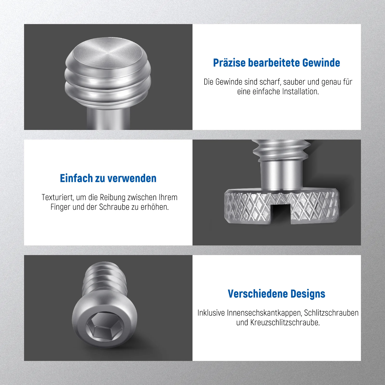 NEEWER UA002 26-Stk. Kamera Schrauben Set für Kamerazubehör - Image 3