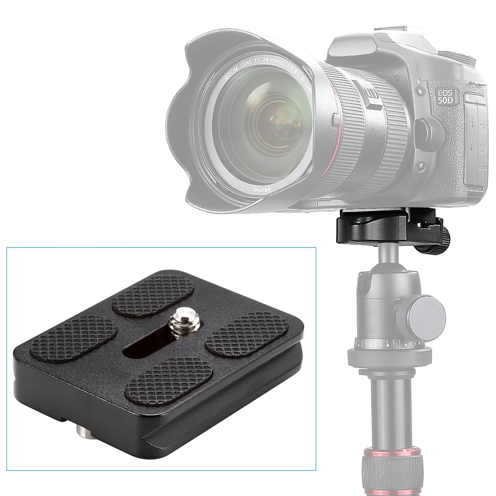 NEEWER 50mm Universal Arca-Typ Schnellwechselplatte - Image 2
