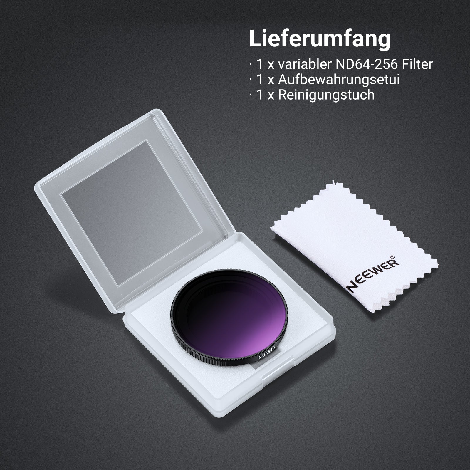 NEEWER Variabler ND Filter kompatibel mit DJI Osmo Action 5 Pro/4/3 - Image 15