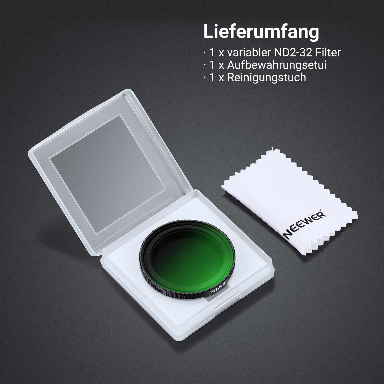 NEEWER Variabler ND Filter kompatibel mit DJI Osmo Action 5 Pro/4/3 - Image 8