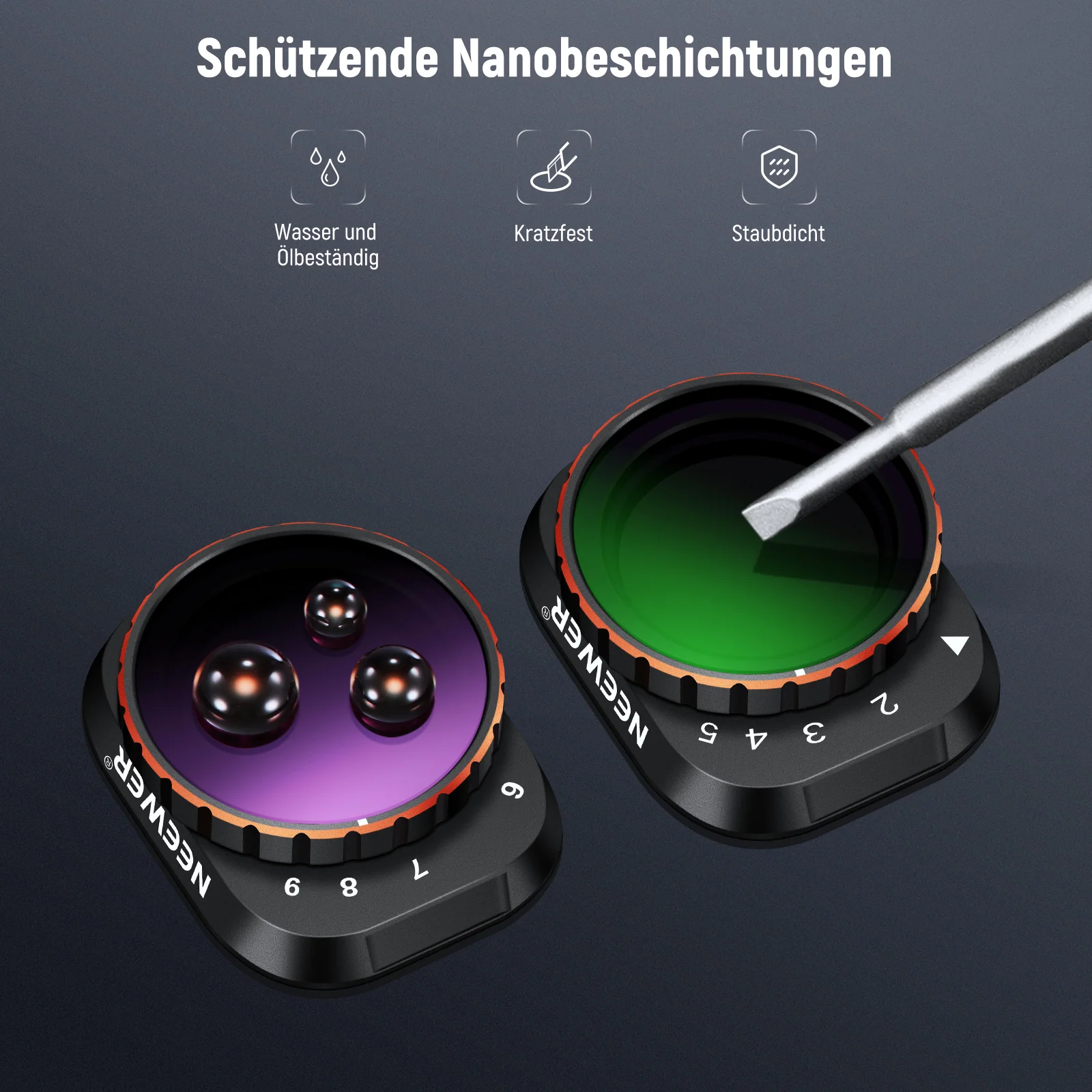 NEEWER Variable ND Filter Set für DJI Mini 3 Pro - Image 7