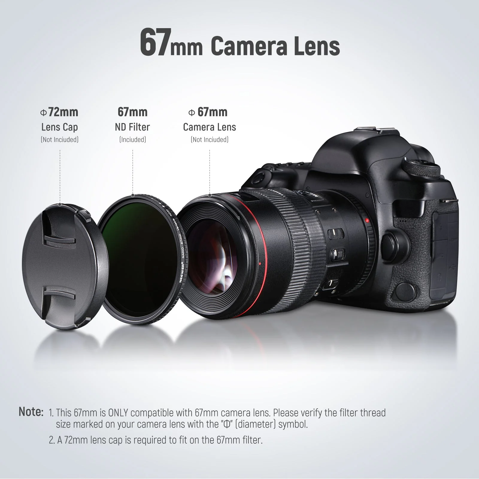 NEEWER Variabler FL-ND2-32S Kamera Objektiv ND Filter - Image 7