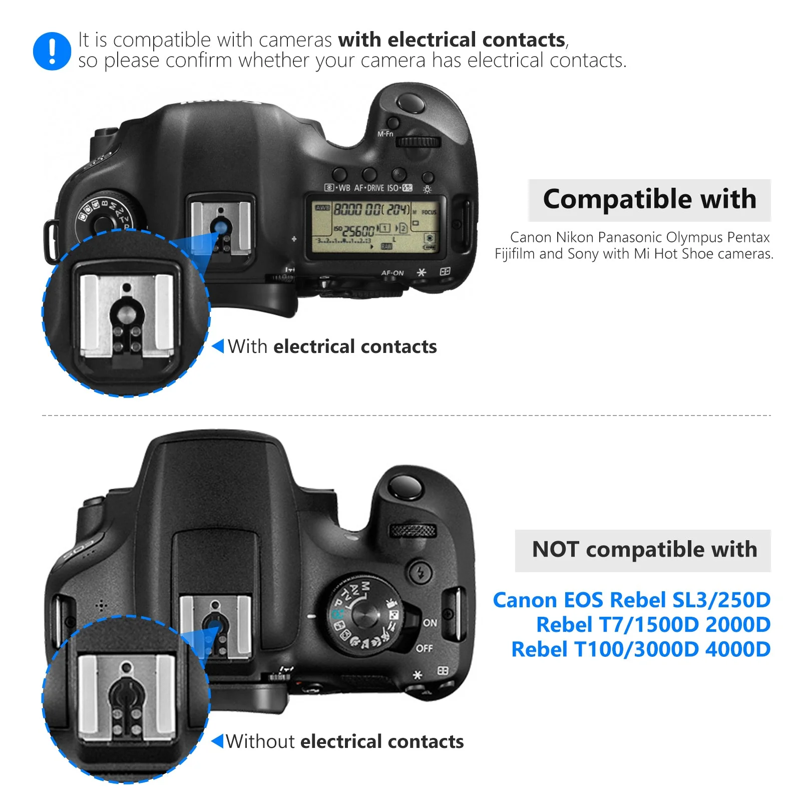 NEEWER TT560 Kamera Blitz Speedlite für Canon Nikon Panasonic Olympus Pentax und andere DSLR-Kameras - Image 5