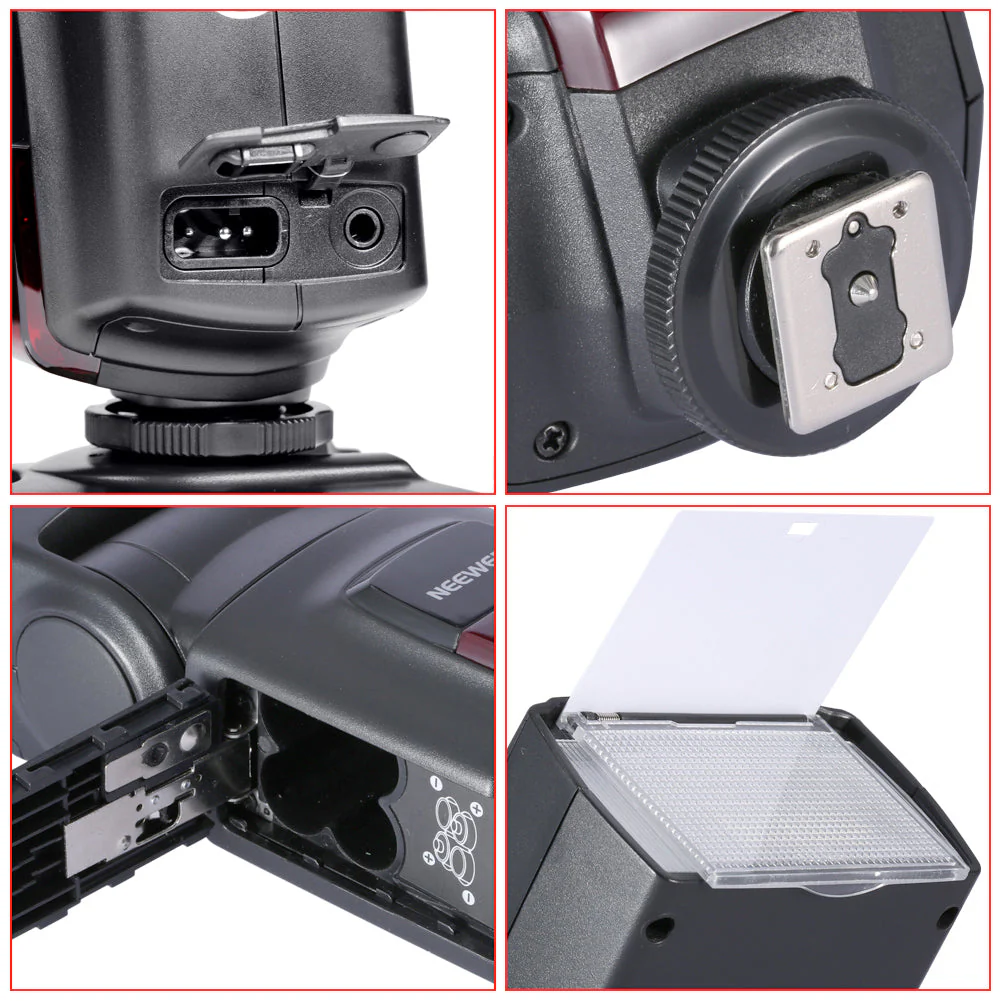 NEEWER TT560 Kamera Blitz Speedlite für Canon Nikon Panasonic Olympus Pentax und andere DSLR-Kameras - Image 8